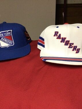 NHL 2 New York Rangers hats